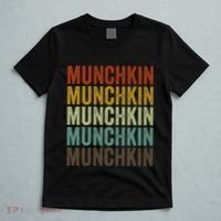 Munchkin Cat Retro T-Shirt thumb 5