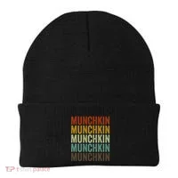 Munchkin Cat Retro Beanie thumb 0
