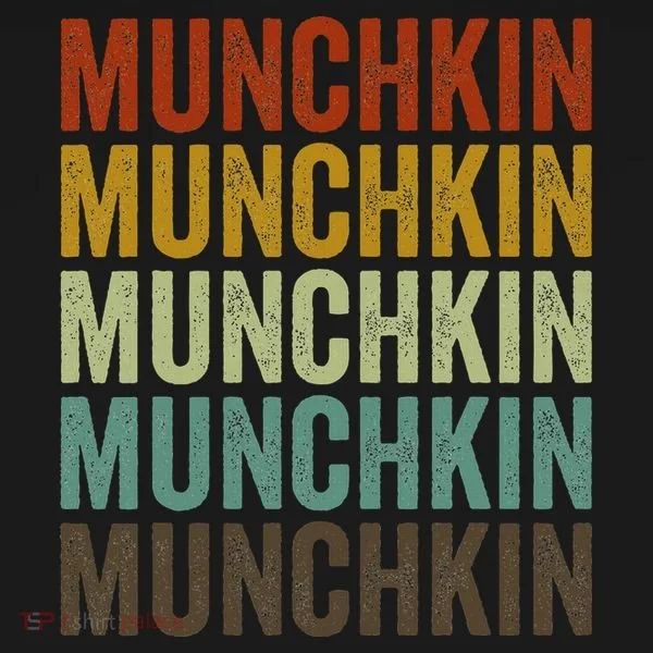 Munchkin Cat Retro Women's Hoodie