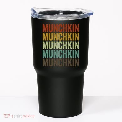 Munchkin Cat Retro Tumbler