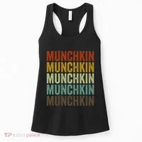 Munchkin Cat Retro Women's Tank Top thumb 0