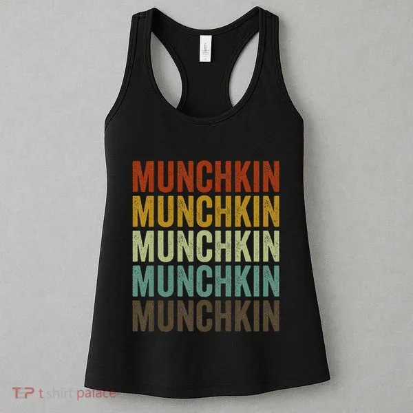 Munchkin Cat Retro Women's Tank Top