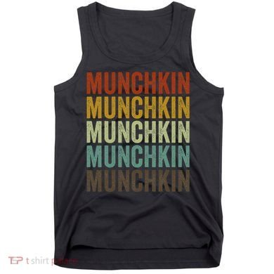 Munchkin Cat Retro Tank Top