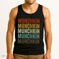 Munchkin Cat Retro Tank Top thumb 3