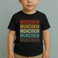 Munchkin Cat Retro Toddler T-Shirt thumb 2