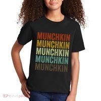 Munchkin Cat Retro Kids T-Shirt thumb 2