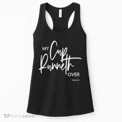 My Cups Runneth Over Joy Peace Hope and Love Women's Tank Top