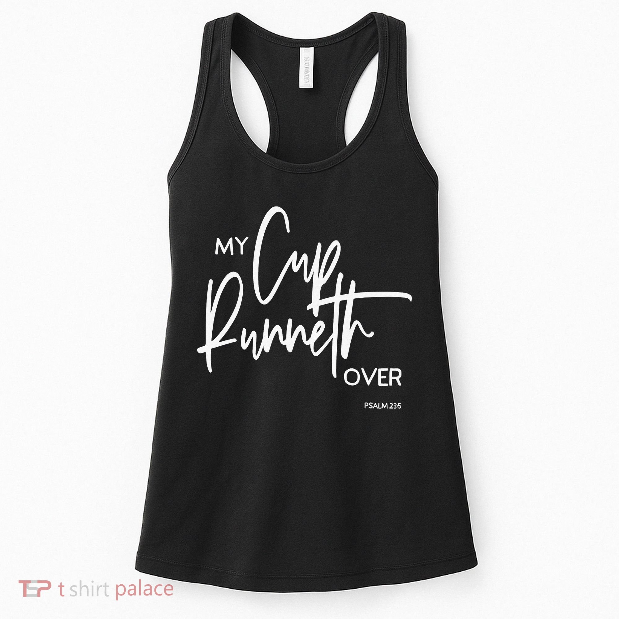 My Cups Runneth Over Joy Peace Hope and Love Women's Tank Top