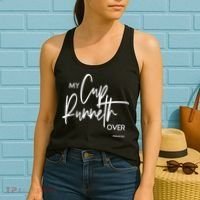 My Cups Runneth Over Joy Peace Hope and Love Women's Tank Top thumb 2