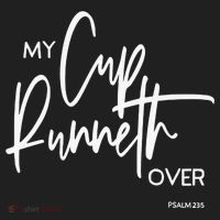 My Cups Runneth Over Joy Peace Hope and Love Hat thumb 2