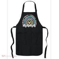 Mama Cheetah Rainbow Heart Apron thumb 0