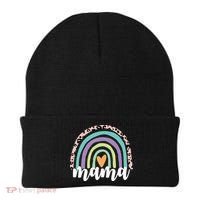Mama Cheetah Rainbow Heart Beanie thumb 0
