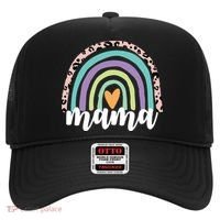 Mama Cheetah Rainbow Heart Hat thumb 0