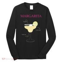 Margarita Cocktail Recipe Long Sleeve Shirt thumb 0