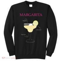 Margarita Cocktail Recipe Sweatshirt thumb 0