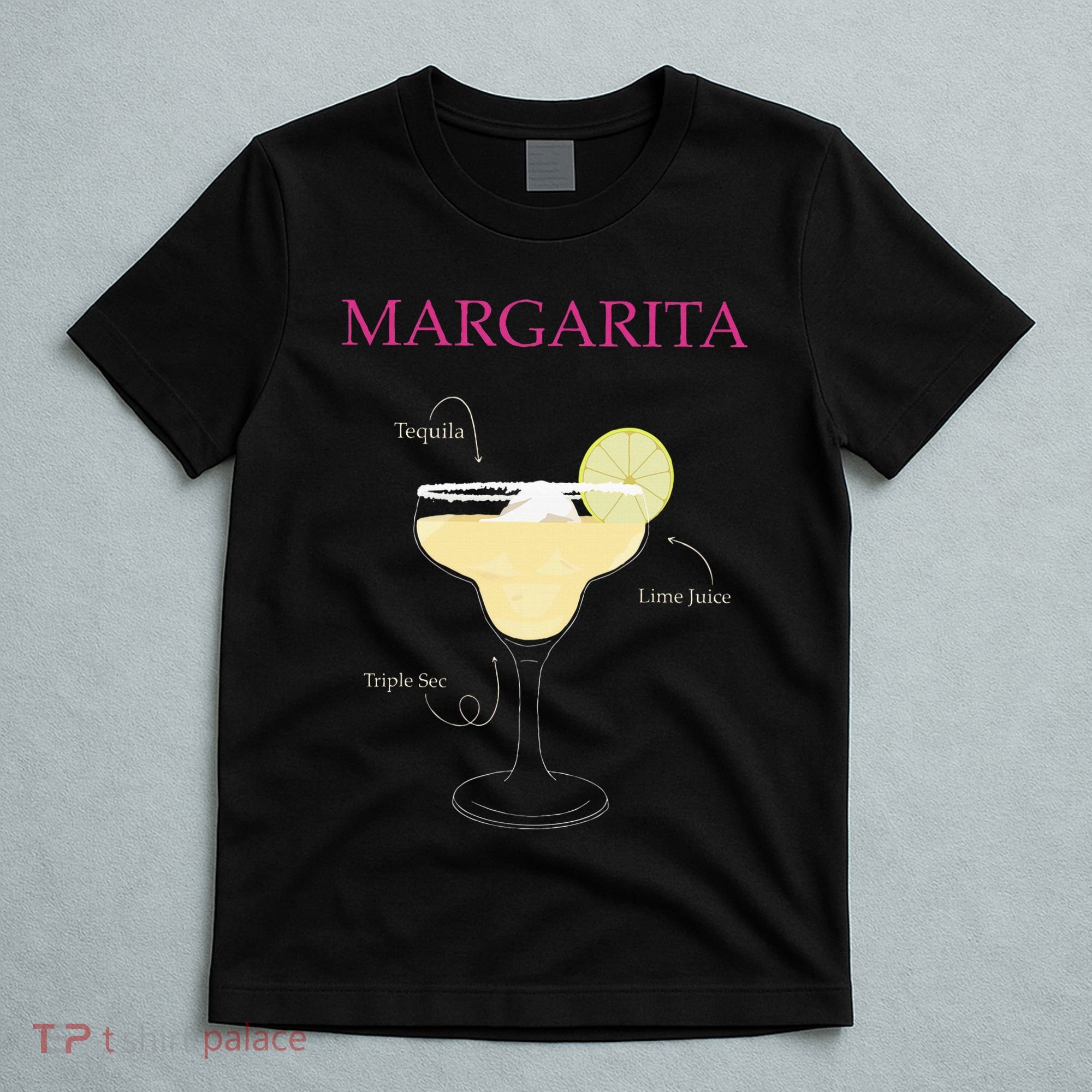 Margarita Cocktail Recipe T-Shirt