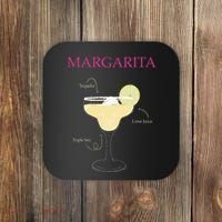 Margarita Cocktail Recipe Coaster thumb 0