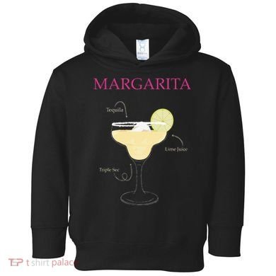 Margarita Cocktail Recipe Toddler Hoodie