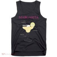 Margarita Cocktail Recipe Tank Top thumb 0
