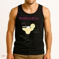 Margarita Cocktail Recipe Tank Top thumb 3