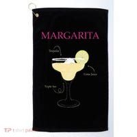 Margarita Cocktail Recipe Golf Towel thumb 0