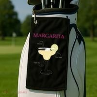 Margarita Cocktail Recipe Golf Towel thumb 2