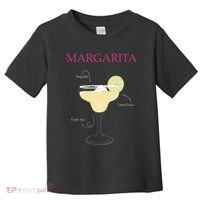 Margarita Cocktail Recipe Toddler T-Shirt thumb 0