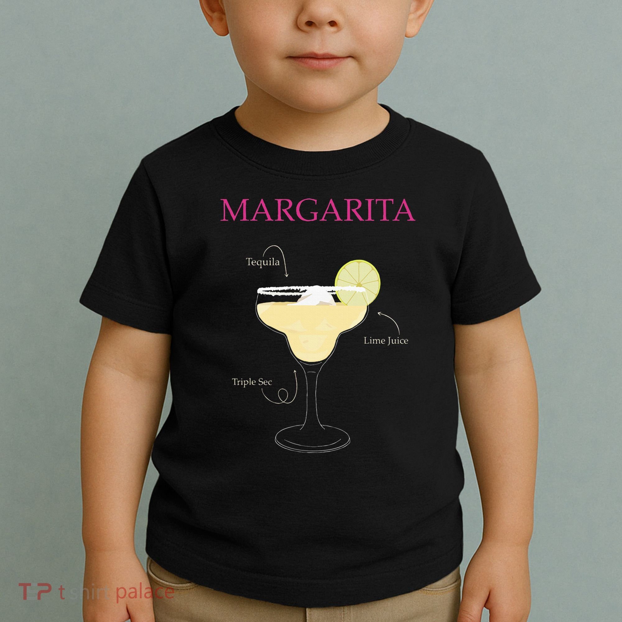 Margarita Cocktail Recipe Toddler T-Shirt