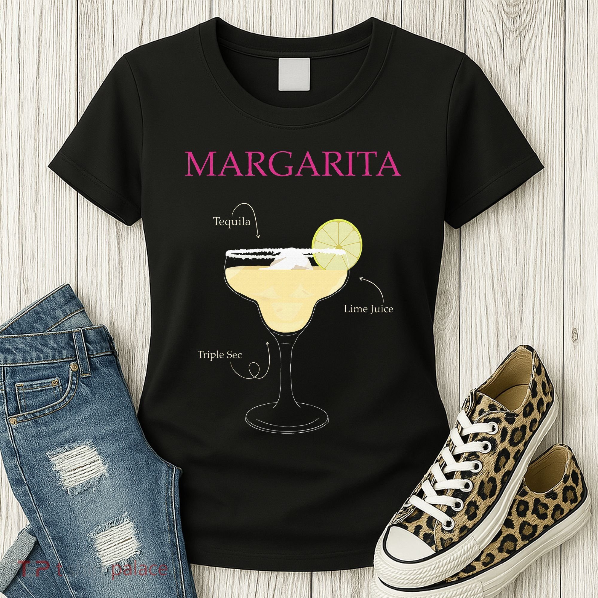 Margarita Cocktail Recipe Women's T-Shirt