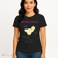 Margarita Cocktail Recipe Women's T-Shirt thumb 4
