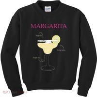 Margarita Cocktail Recipe Kids Sweatshirt thumb 0