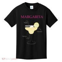 Margarita Cocktail Recipe Kids T-Shirt thumb 0