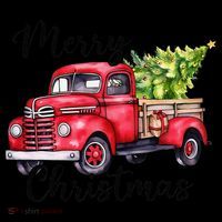 Merry Christmas Red Truck Coffee Mug thumb 5
