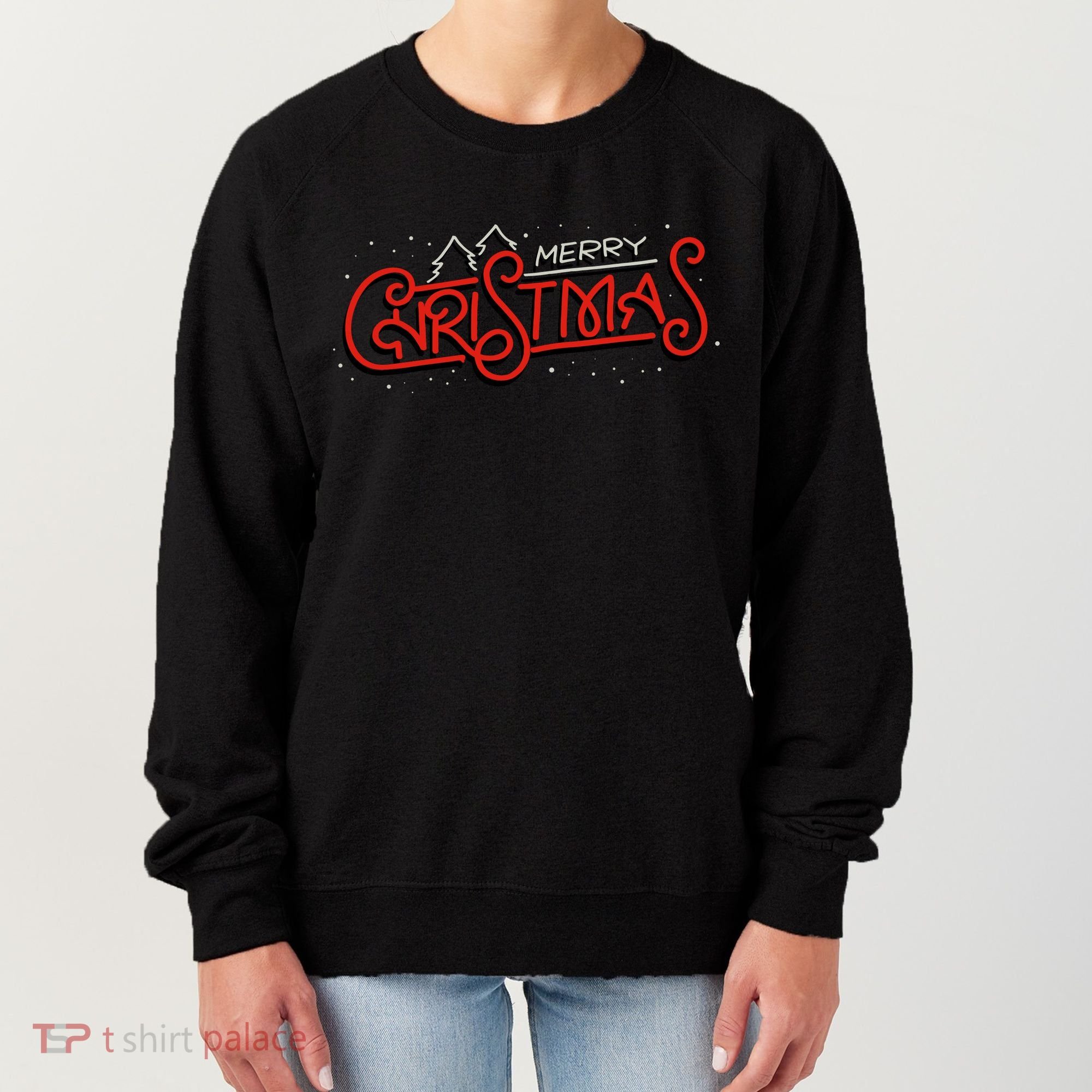 Merry Christmas Retro Women's Sweatshirt