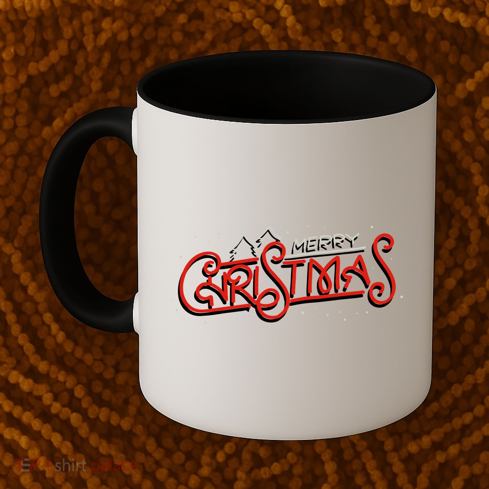Merry Christmas Retro Coffee Mug