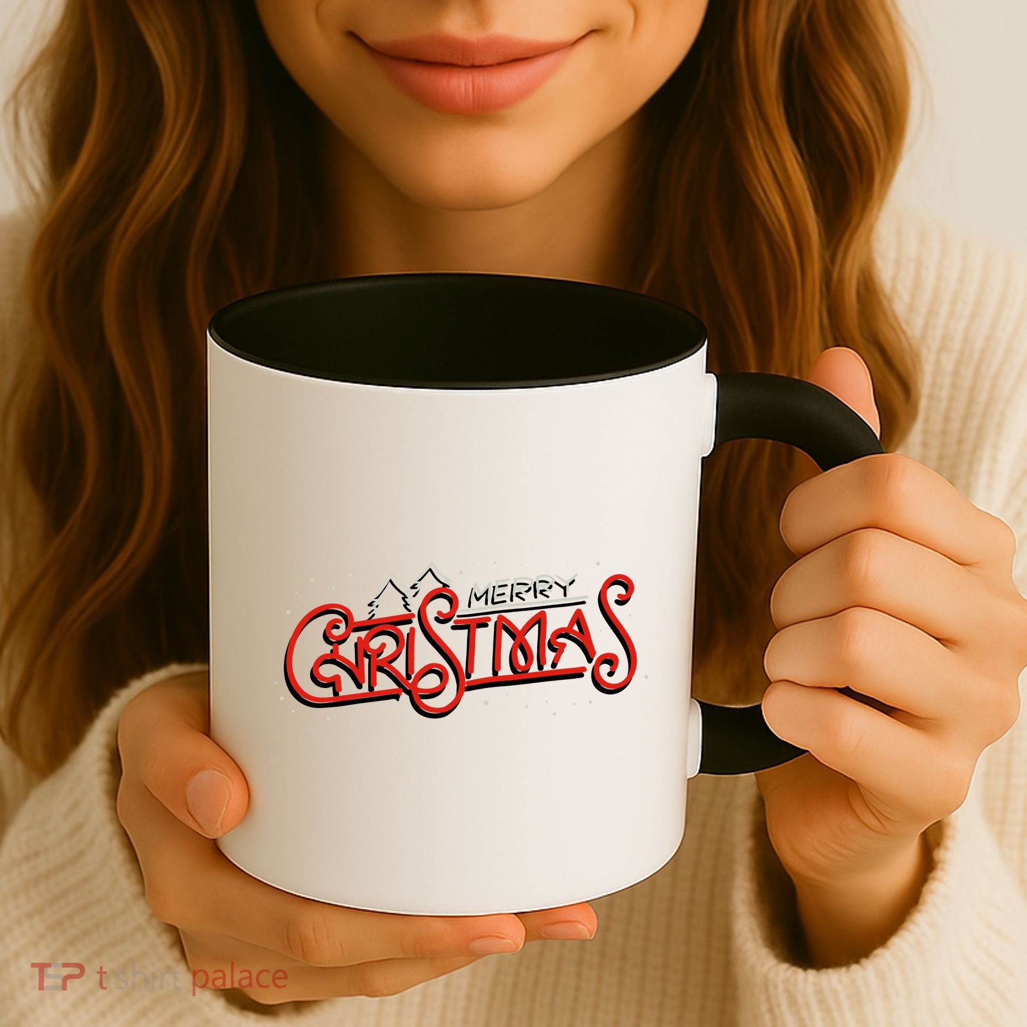 Merry Christmas Retro Coffee Mug