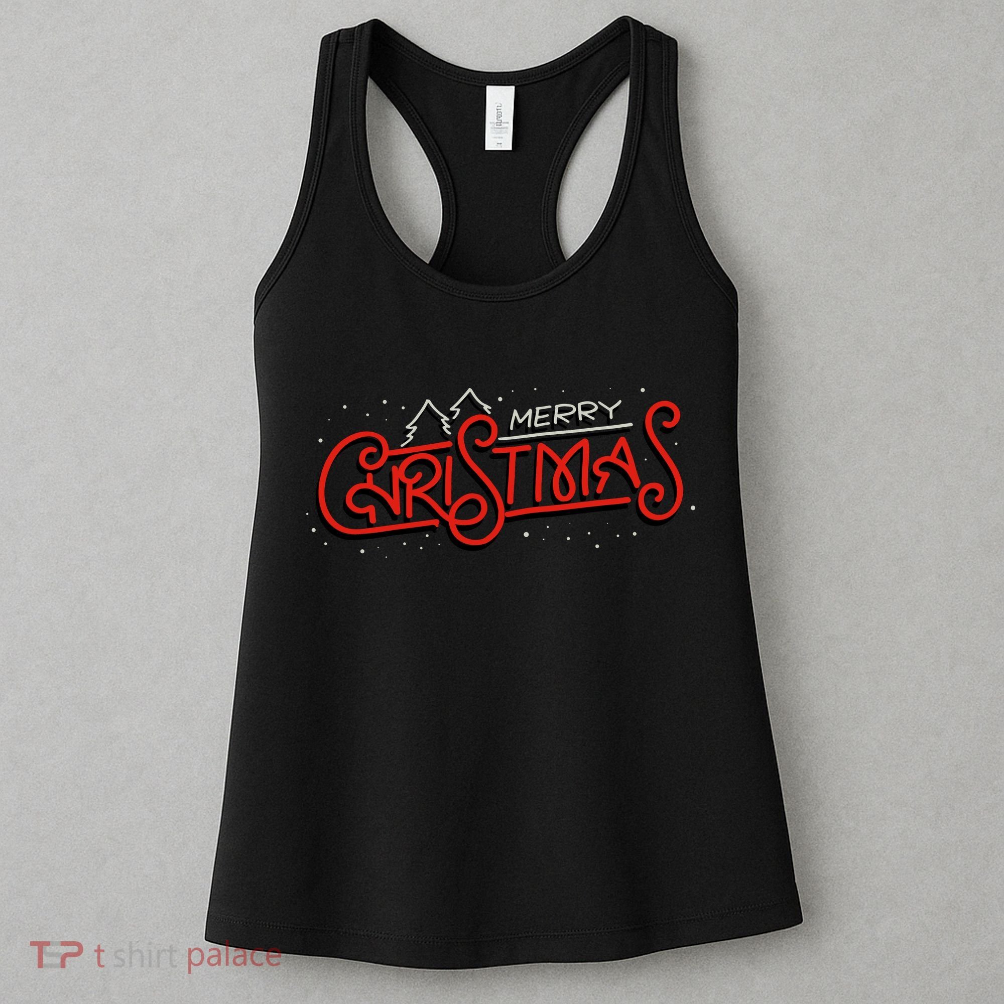 Merry Christmas Retro Women's Tank Top