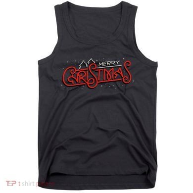 Merry Christmas Retro Tank Top