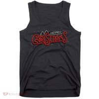 Merry Christmas Retro Tank Top thumb 0