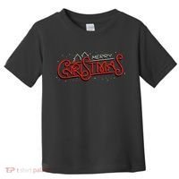 Merry Christmas Retro Toddler T-Shirt thumb 0