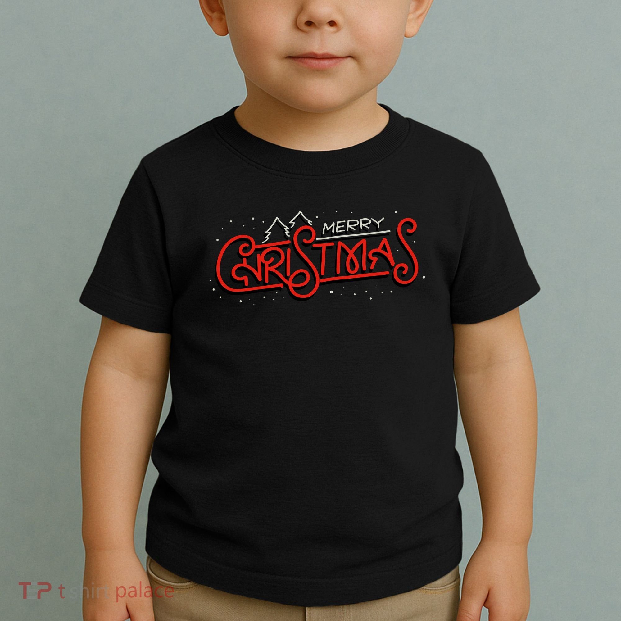 Merry Christmas Retro Toddler T-Shirt