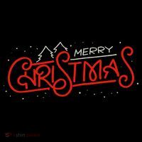Merry Christmas Retro Toddler T-Shirt thumb 4