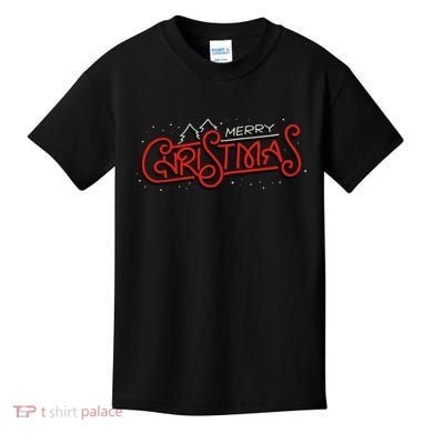 Merry Christmas Retro Kids T-Shirt