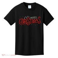Merry Christmas Retro Kids T-Shirt thumb 0
