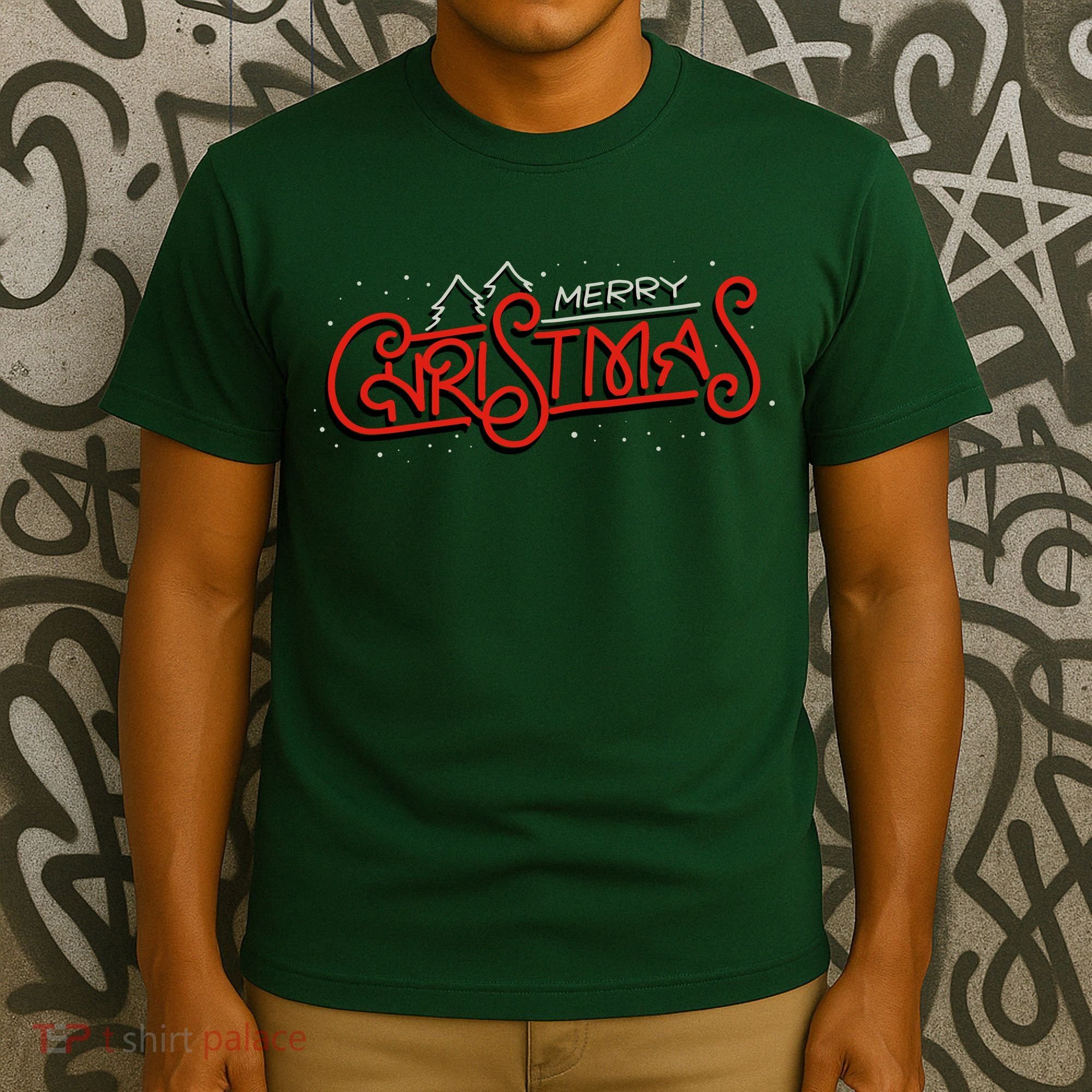 Merry Christmas Retro T-Shirt