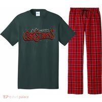 Merry Christmas Retro Pajama Set thumb 0