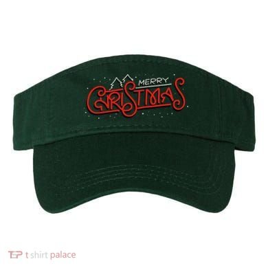 Merry Christmas Retro Visor
