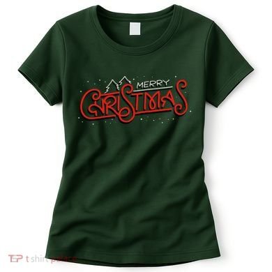Merry Christmas Retro Women's T-Shirt