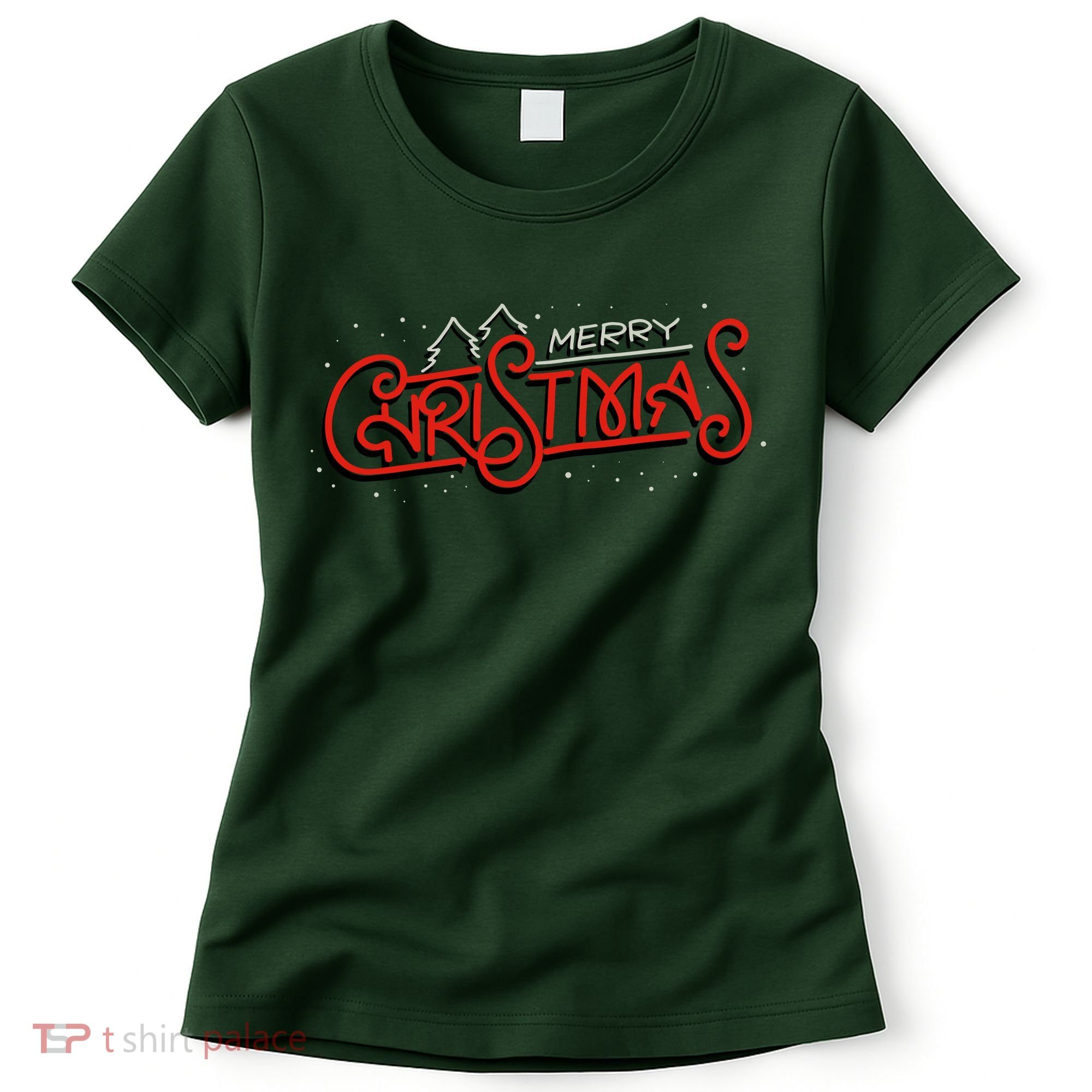 Merry Christmas Retro Women's T-Shirt
