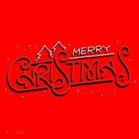 Merry Christmas Retro Santa Hat thumb 1